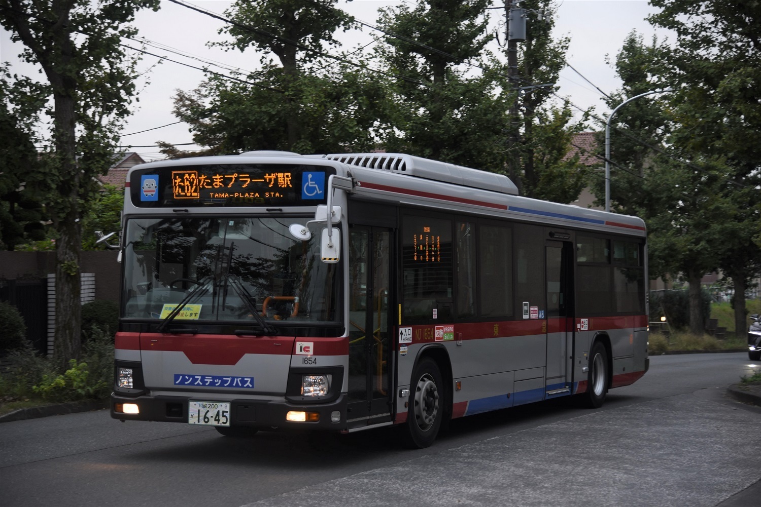 東急バス Nj1654 バス日記
